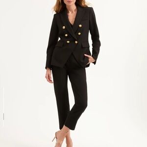 Elegant Black Women's Suit Set
